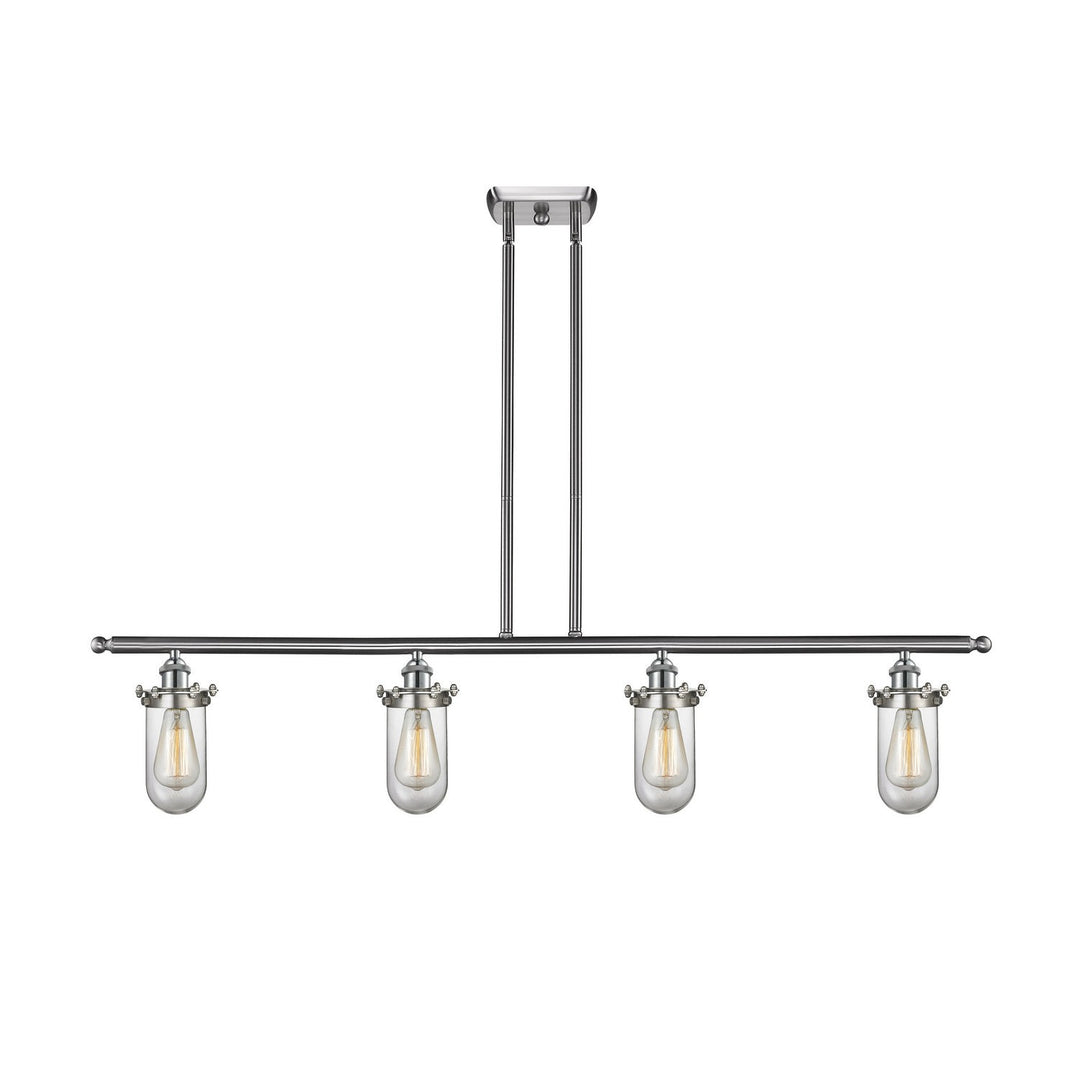 Innovations Kingsbury 516-4I-SN-232CL Pendant Light - Brushed Satin Nickel