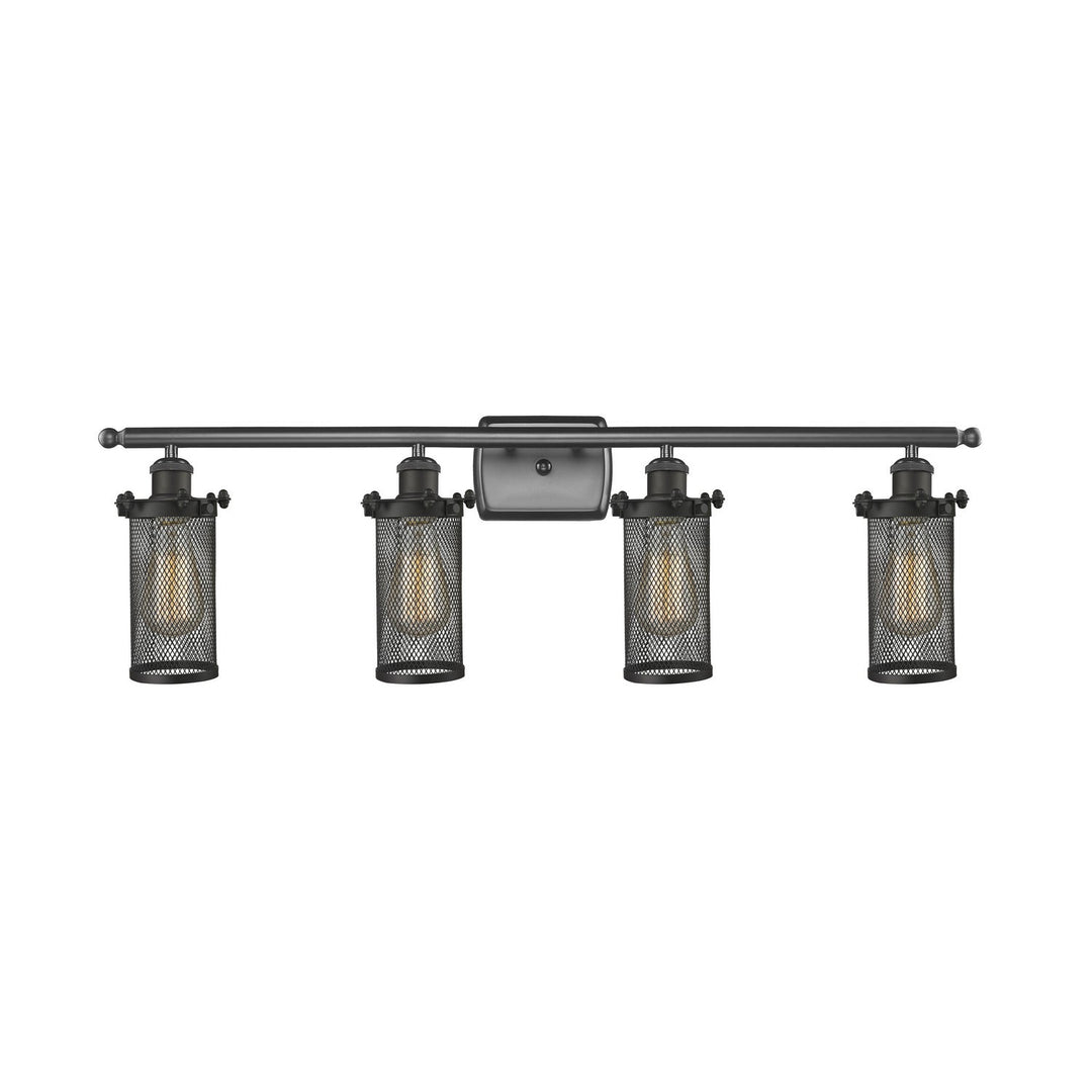 Innovations Austere 516-4W-OB-220 Bath Vanity Light 36 in. wide - Oil Rubbed Bronze