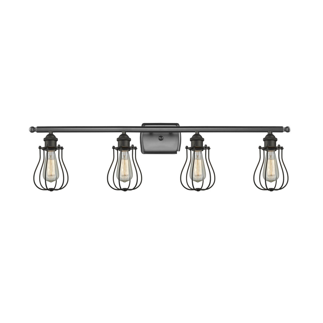 Innovations Austere 516-4W-OB-513 Bath Vanity Light 36 in. wide - Oil Rubbed Bronze