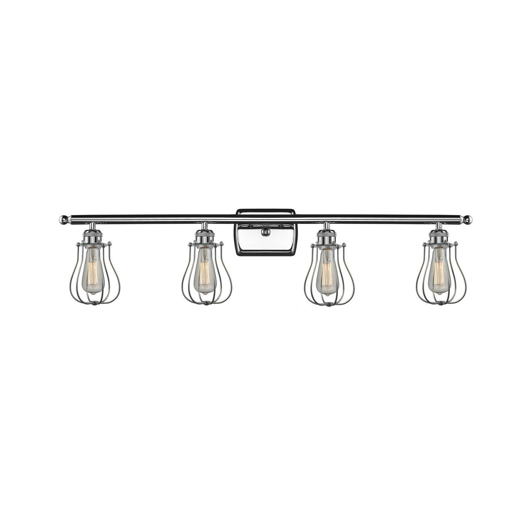 Innovations Austere 516-4W-PC-513 Bath Vanity Light 36 in. wide - Polished Chrome