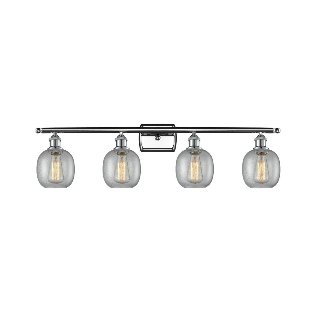 Innovations Ballston 516-4W-PC-G104 Bath Vanity Light 36 in. wide - Polished Chrome