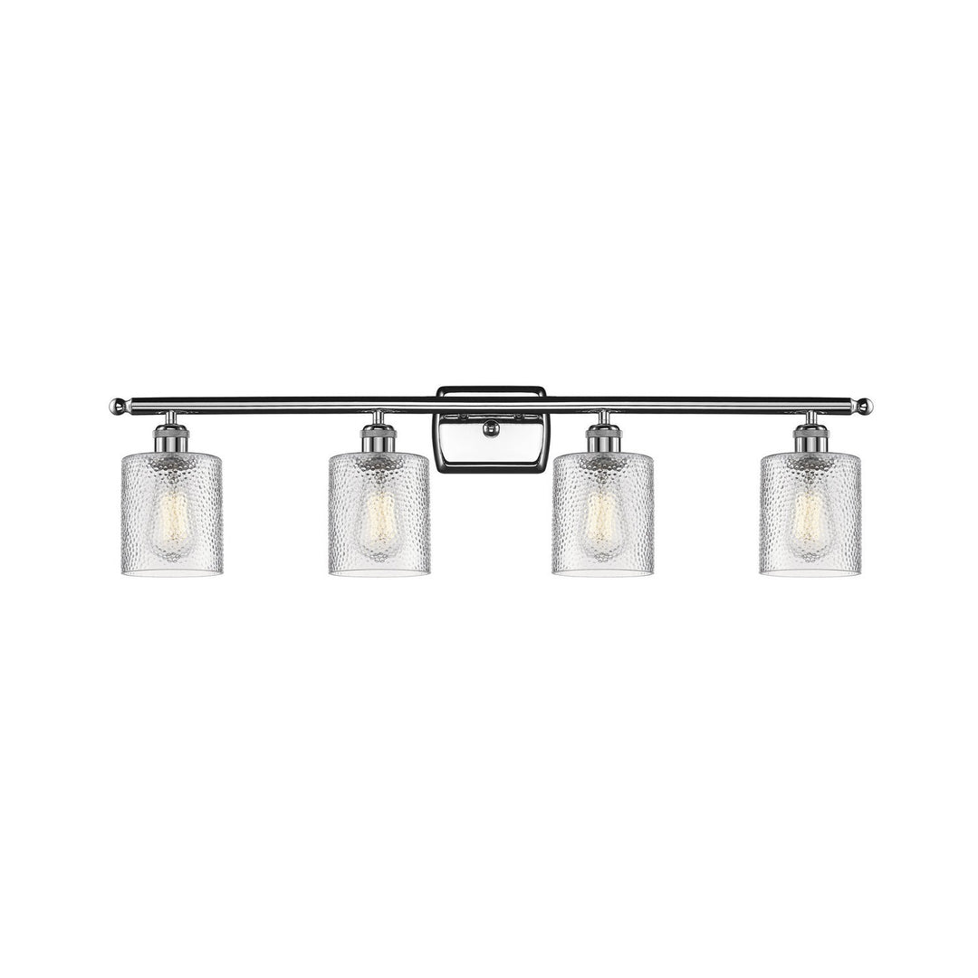 Innovations Ballston 516-4W-PC-G112 Bath Vanity Light 36 in. wide - Polished Chrome