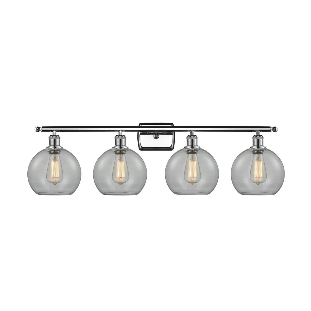 Innovations Ballston 516-4W-PC-G122 Bath Vanity Light 36 in. wide - Polished Chrome