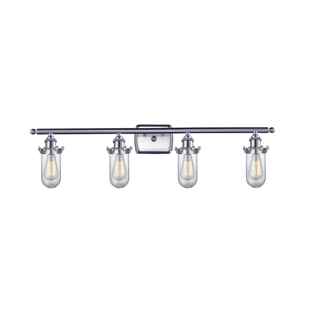 Innovations Kingsbury 516-4W-SN-232CL Bath Vanity Light 36 in. wide - Brushed Satin Nickel