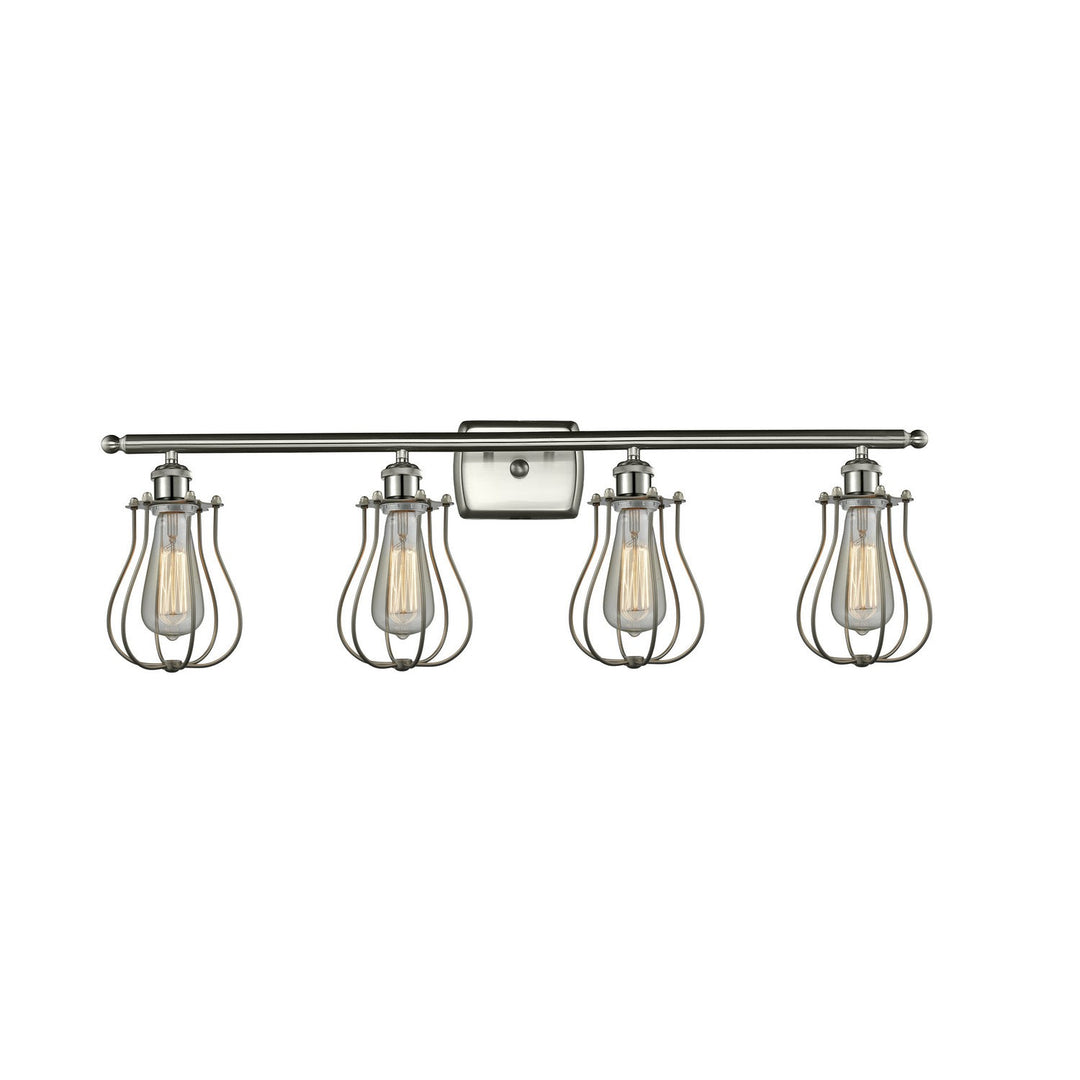 Innovations Austere 516-4W-SN-513 Bath Vanity Light 36 in. wide - Brushed Satin Nickel