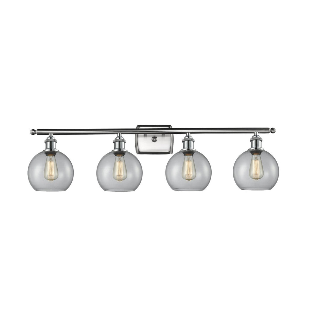 Innovations Ballston 516-4W-SN-G122 Bath Vanity Light 36 in. wide - Brushed Satin Nickel