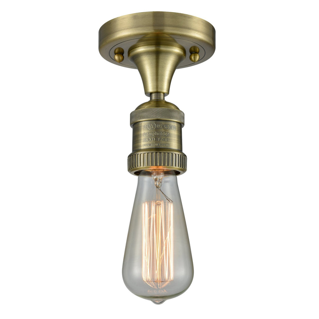 Innovations Franklin Restoration 517-1C-AB Ceiling Light - Antique Brass