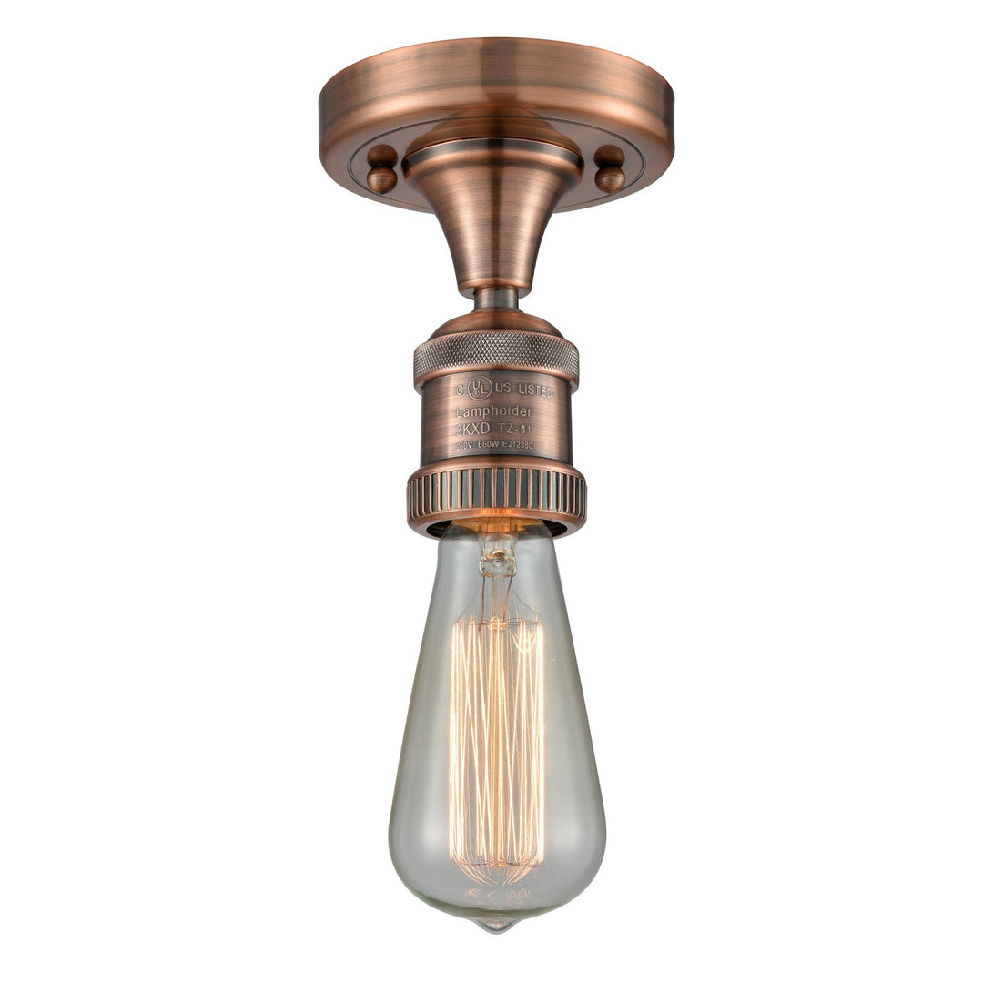 Innovations Franklin Restoration 517-1C-AC Ceiling Light - Antique Copper