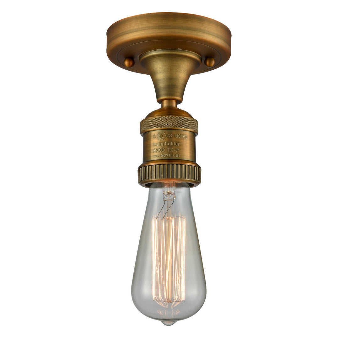 Innovations Franklin Restoration 517-1C-BB Ceiling Light - Brushed Brass