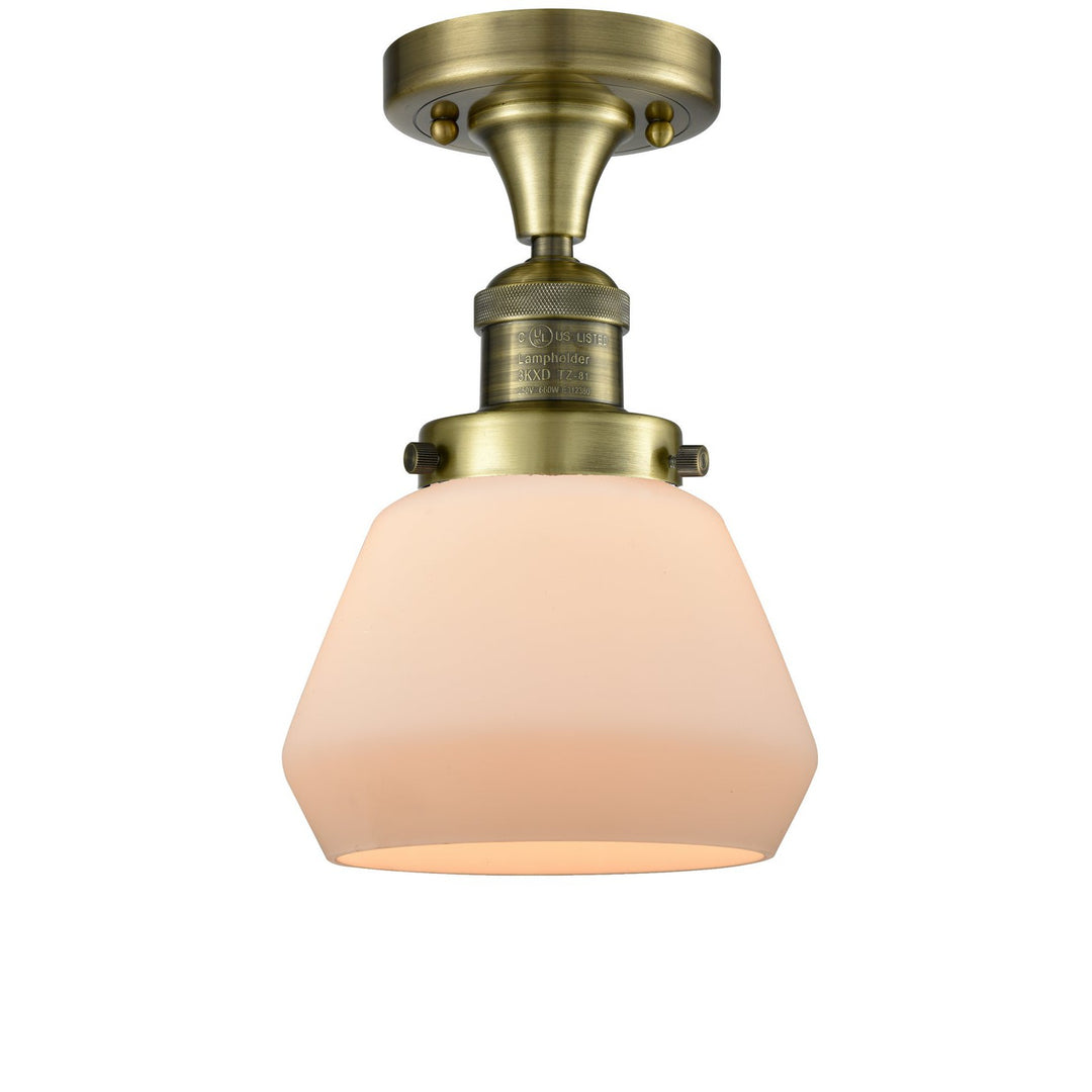 Innovations Franklin Restoration 517-1CH-AB-G171 Ceiling Light - Antique Brass