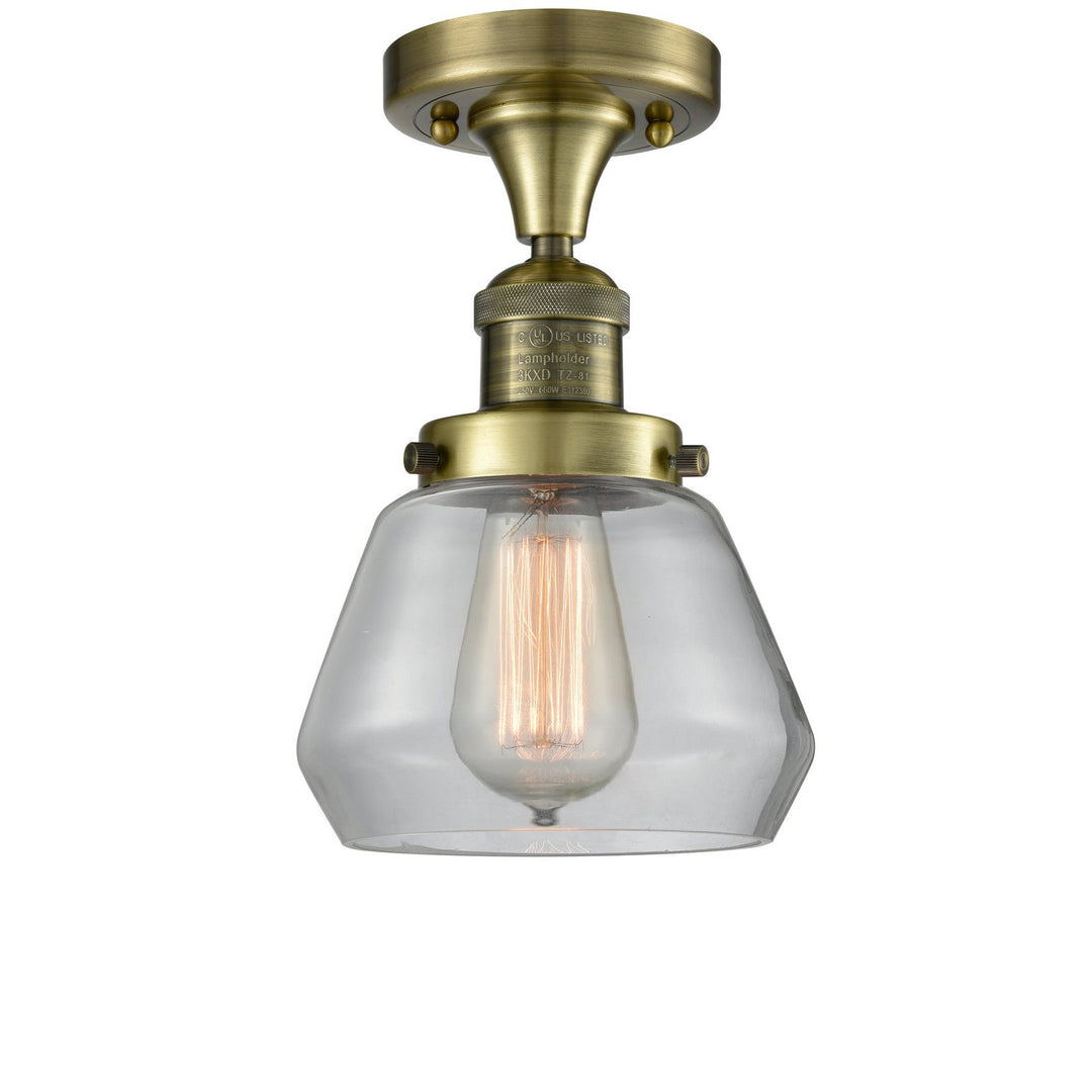 Innovations Franklin Restoration 517-1CH-AB-G172 Ceiling Light - Antique Brass