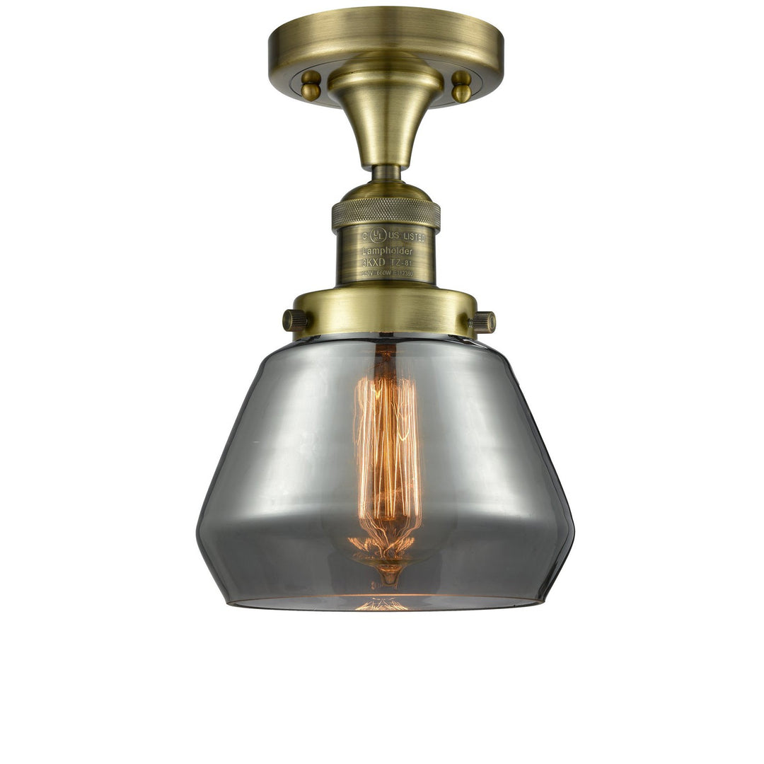 Innovations Franklin Restoration 517-1CH-AB-G173 Ceiling Light - Antique Brass