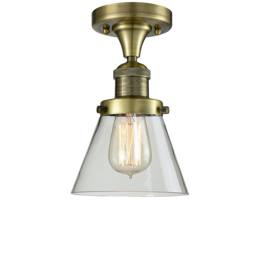 Innovations Franklin Restoration 517-1CH-AB-G62 Ceiling Light - Antique Brass