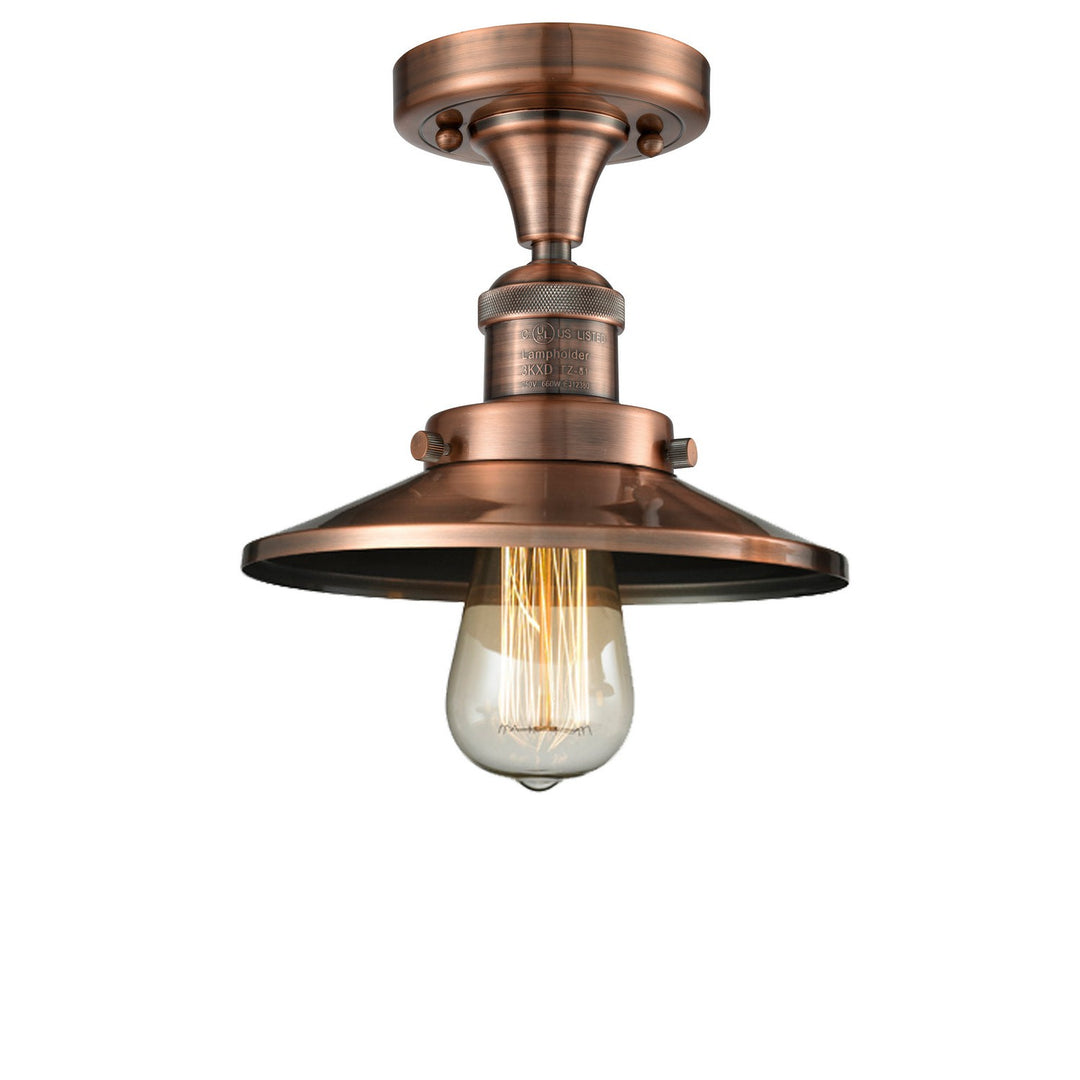 Innovations Franklin Restoration 517-1CH-AC-M3 Ceiling Light - Antique Copper