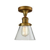 Innovations Franklin Restoration 517-1CH-BB-G62 Ceiling Light - Brushed Brass