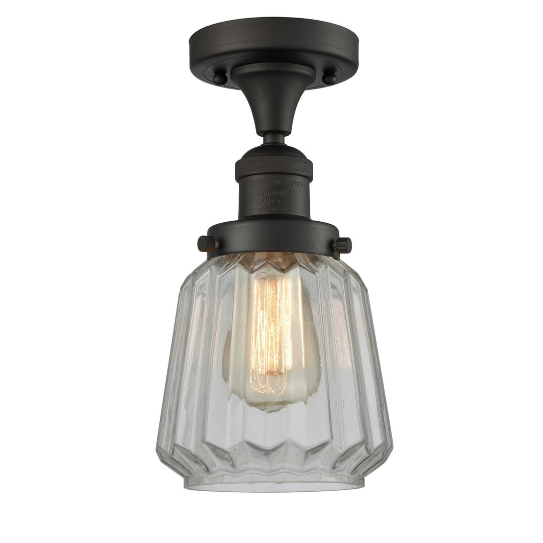Innovations Franklin Restoration 517-1CH-OB-G142 Ceiling Light - Oil Rubbed Bronze