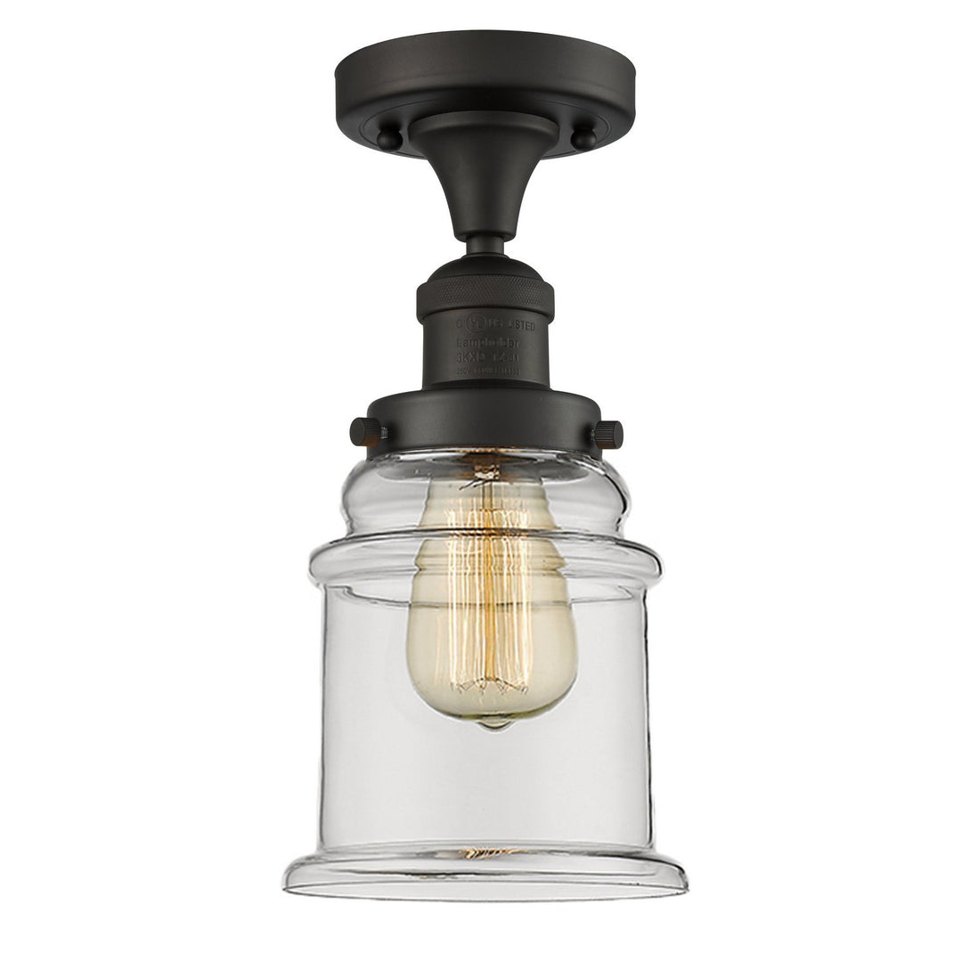 Innovations Franklin Restoration 517-1CH-OB-G182 Ceiling Light - Oil Rubbed Bronze
