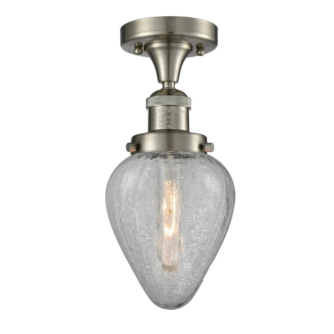 Innovations Franklin Restoration 517-1CH-SN-G165 Ceiling Light - Brushed Satin Nickel