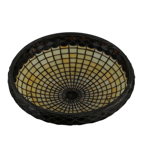 Meyda Tiffany Lighting 82067 Acorn Shade Lamp Shade Two-Tone