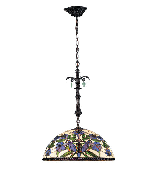 Meyda Tiffany Nouveau Lily 82121 Pendant Light - Antique