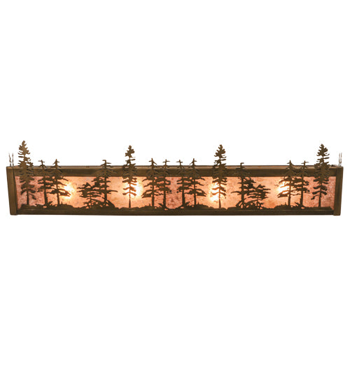 Meyda Tiffany Tall Pines 82132 Bath Vanity Light 30 in. wide - Antique Copper