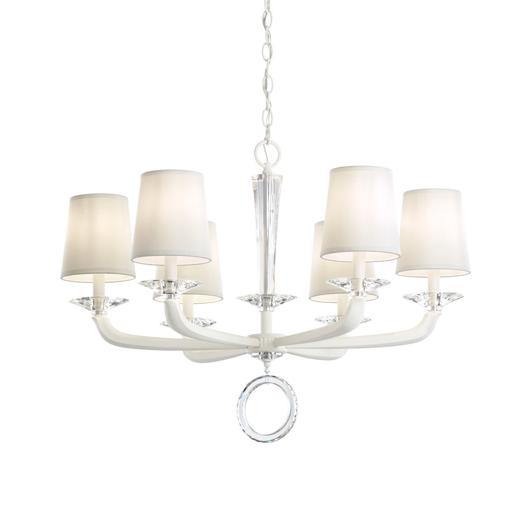 Schonbek Emilea MA1006N-06O Chandelier Light - White