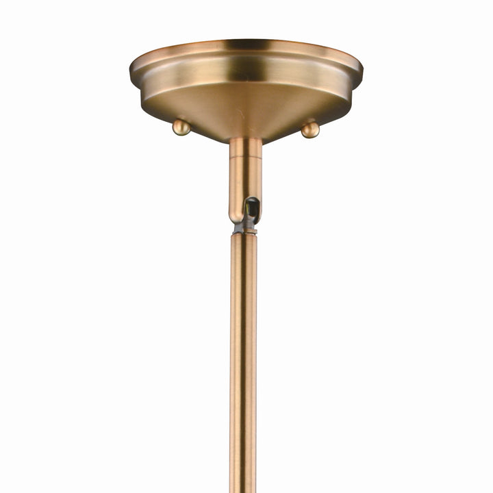Vaxcel Estelle P0228 Pendant Light - Natural Brass