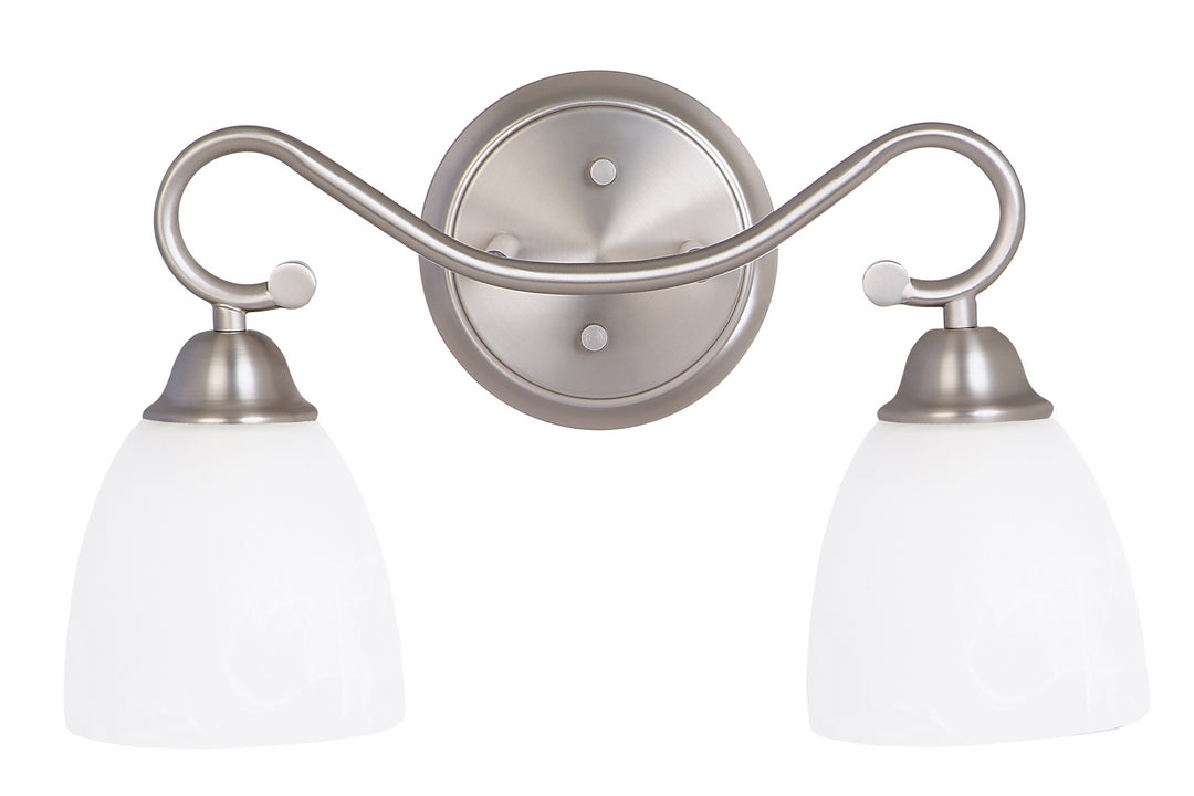 Revolution BL422BNO Bath Vanity Light 16 in. wide - Brushed Nickel