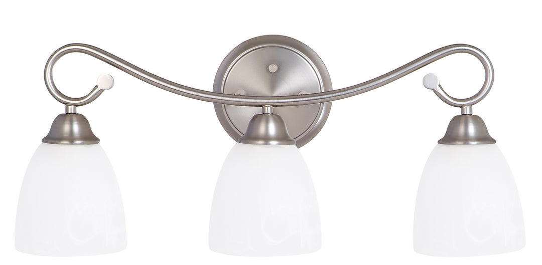 Revolution BL423BNO Bath Vanity Light 23 in. wide - Brushed Nickel