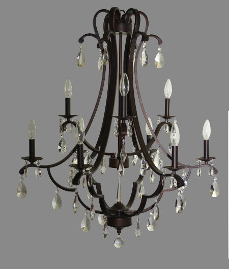 Revolution CC559VBCC Chandelier Light - Venetian Bronze