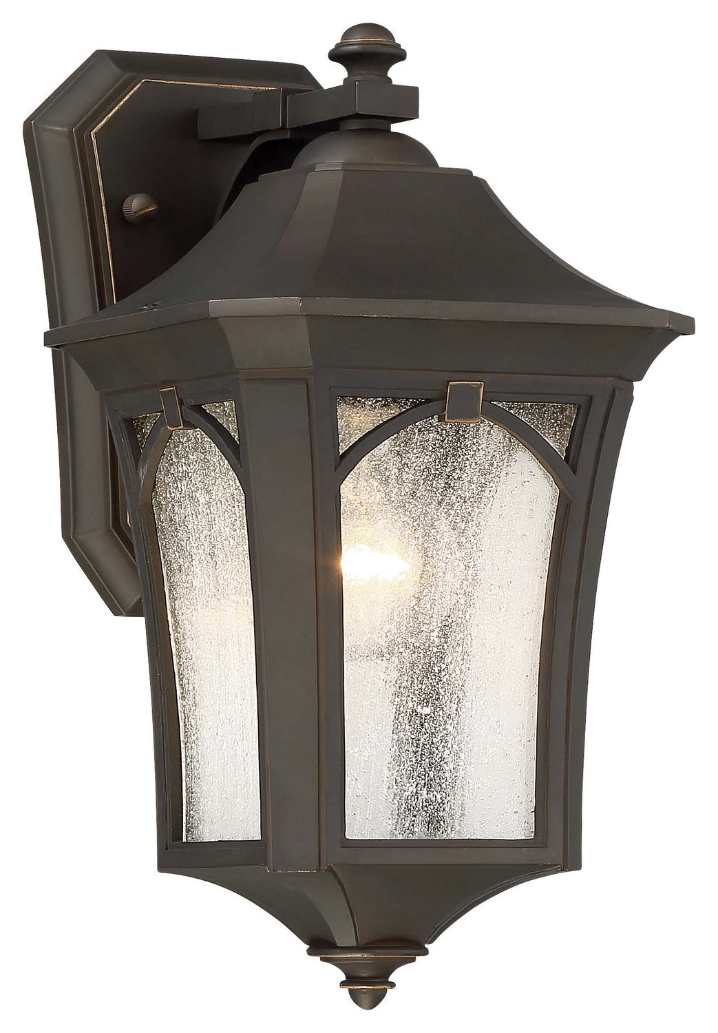 Minka-Lavery Lighting 71211-143C Solida One Light Outdoor Wall Mount Outdoor Black