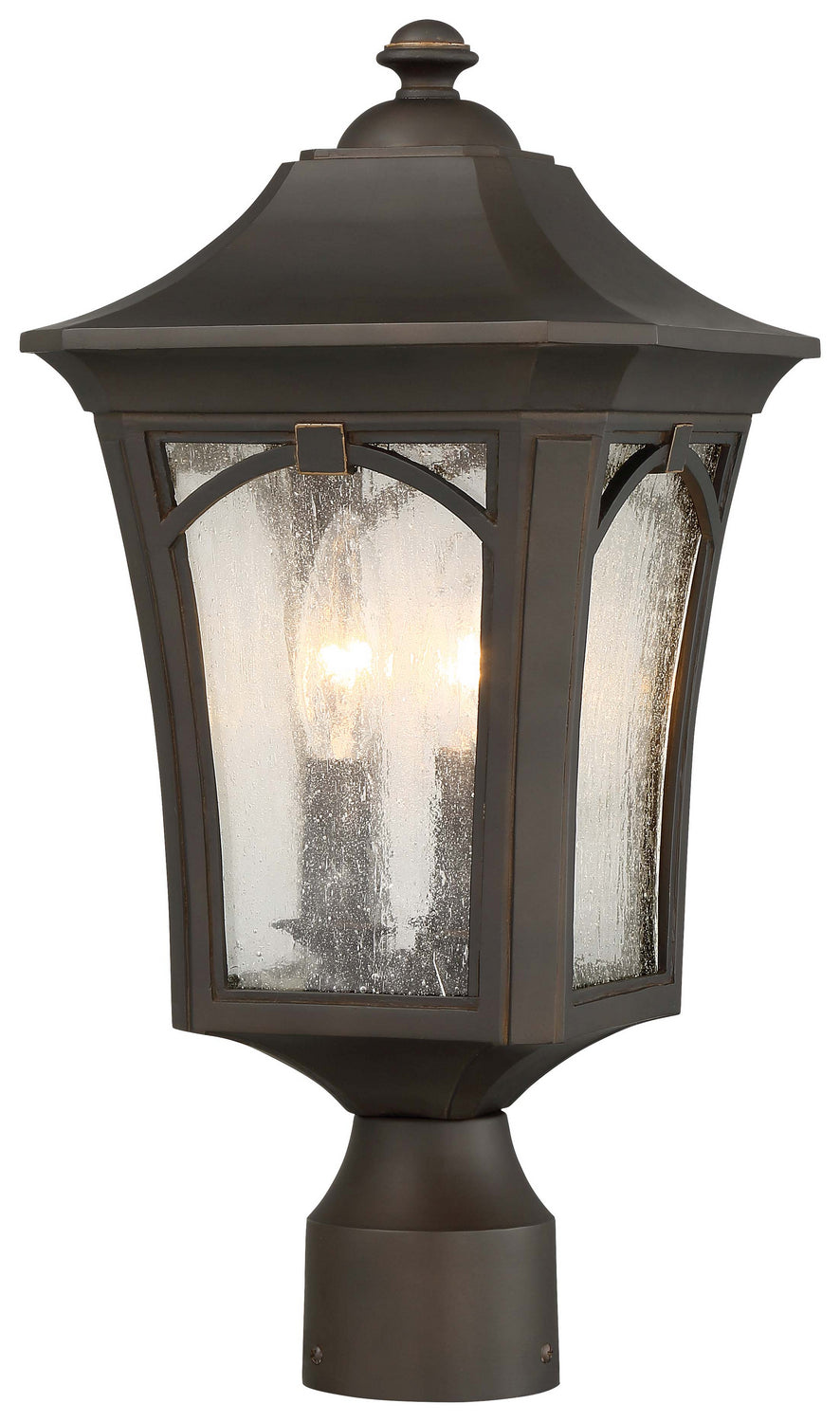 Minka-Lavery Lighting 71216-143C Solida Three Light Outdoor Post Mount Outdoor Bronze / Dark