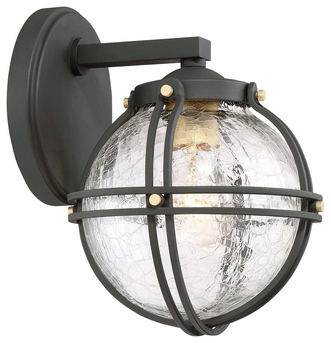Minka-Lavery Lighting 71231-661 Rond One Light Outdoor Wall Mount Outdoor Black