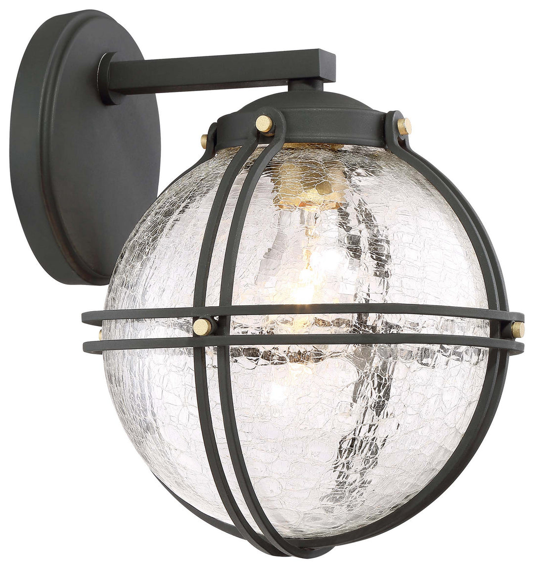 Minka-Lavery Lighting 71232-661 Rond One Light Outdoor Wall Mount Outdoor Black