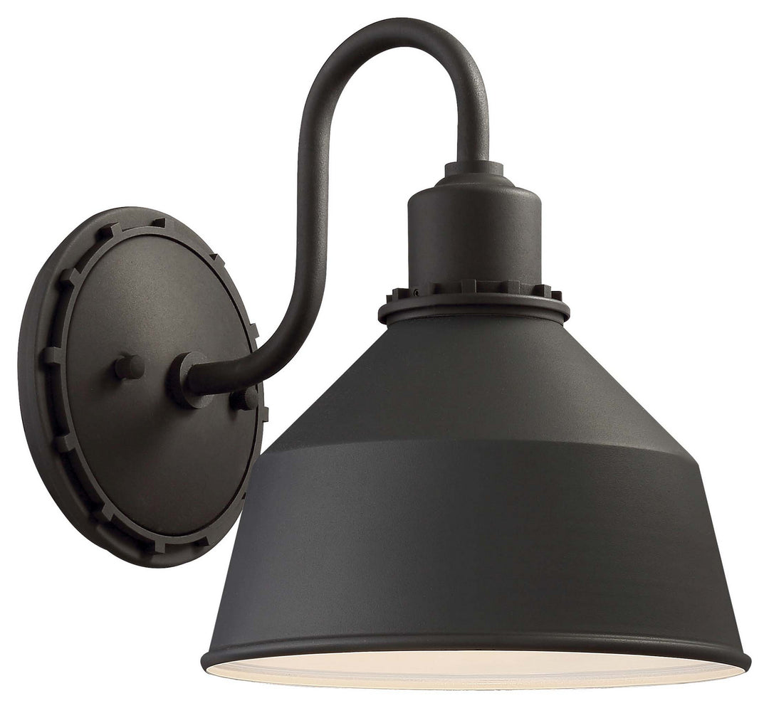 Minka-Lavery Lighting 71241-66 Mantiel One Light Outdoor Wall Mount Outdoor Black