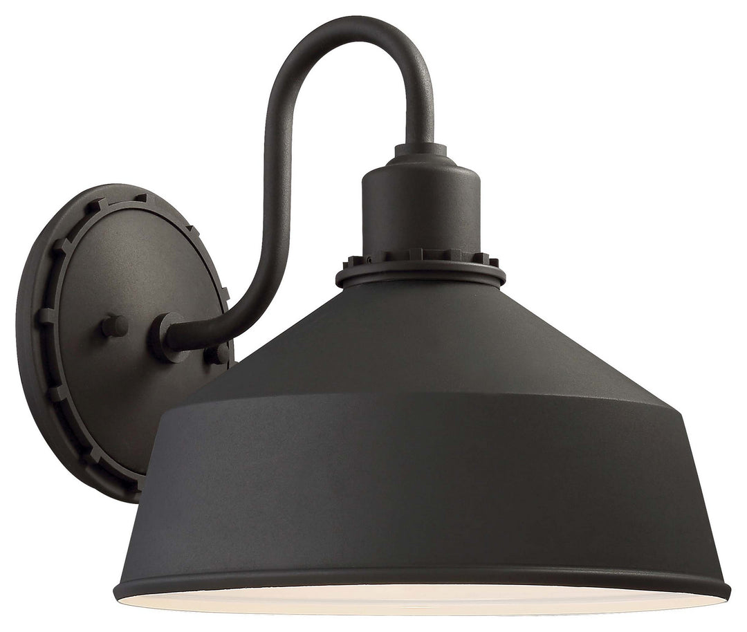 Minka-Lavery Lighting 71242-66 Mantiel One Light Outdoor Wall Mount Outdoor Black