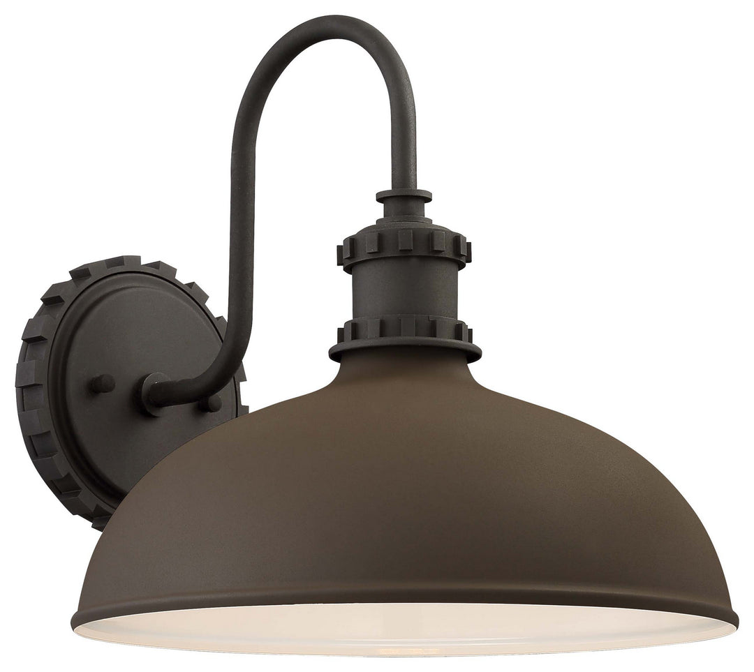 Minka-Lavery Lighting 71251-662 Escudilla One Light Outdoor Wall Mount Outdoor Black
