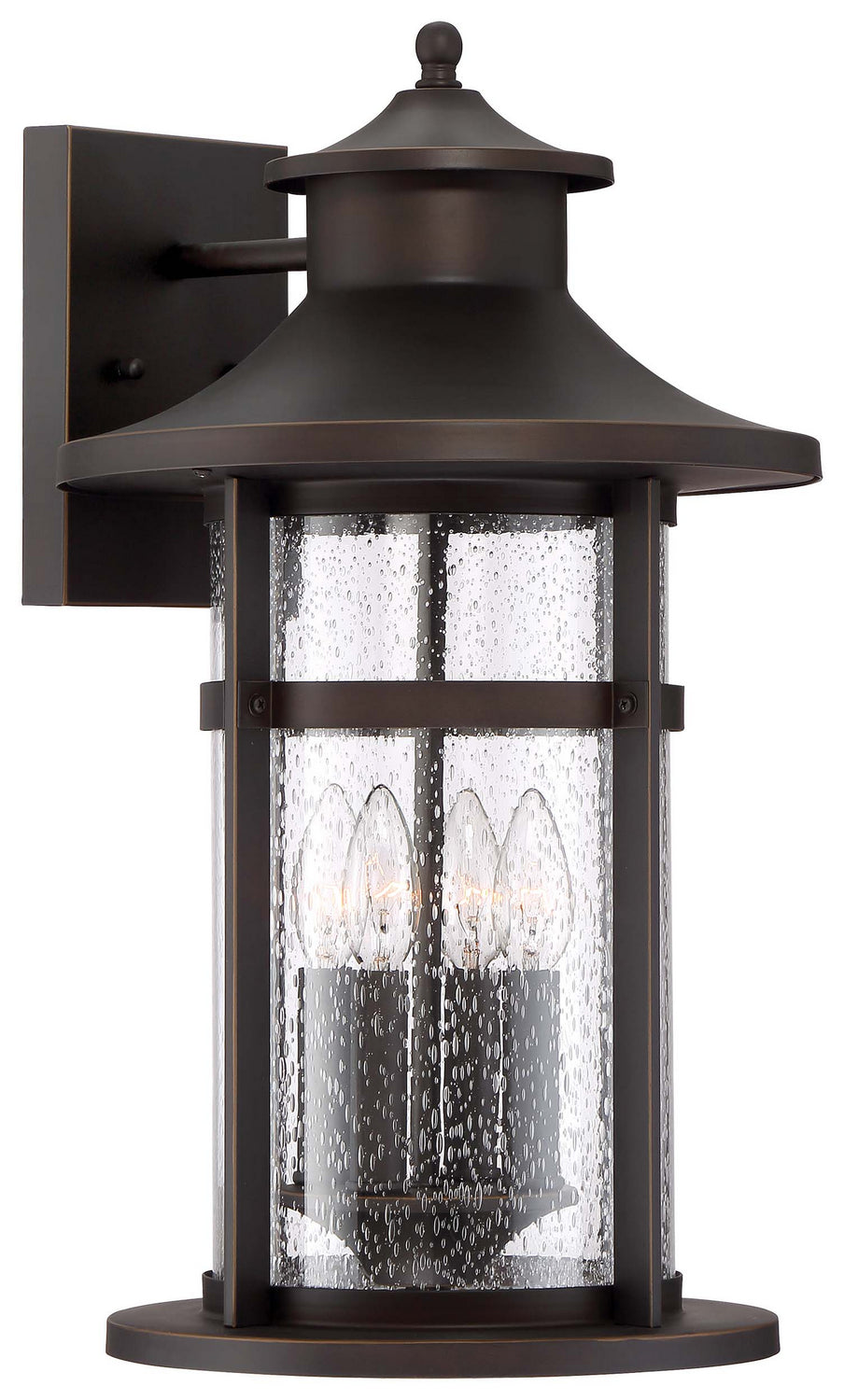 Minka-Lavery Lighting 72557-143C Highland Ridge Four Light Outdoor Wall Mount Outdoor Bronze / Dark