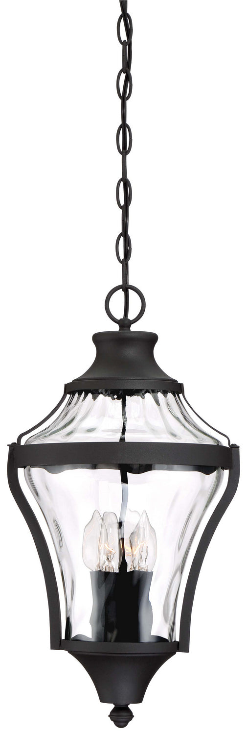 Minka-Lavery Lighting 72564-66 Libre Four Light Outdoor Chain Hung Outdoor Black