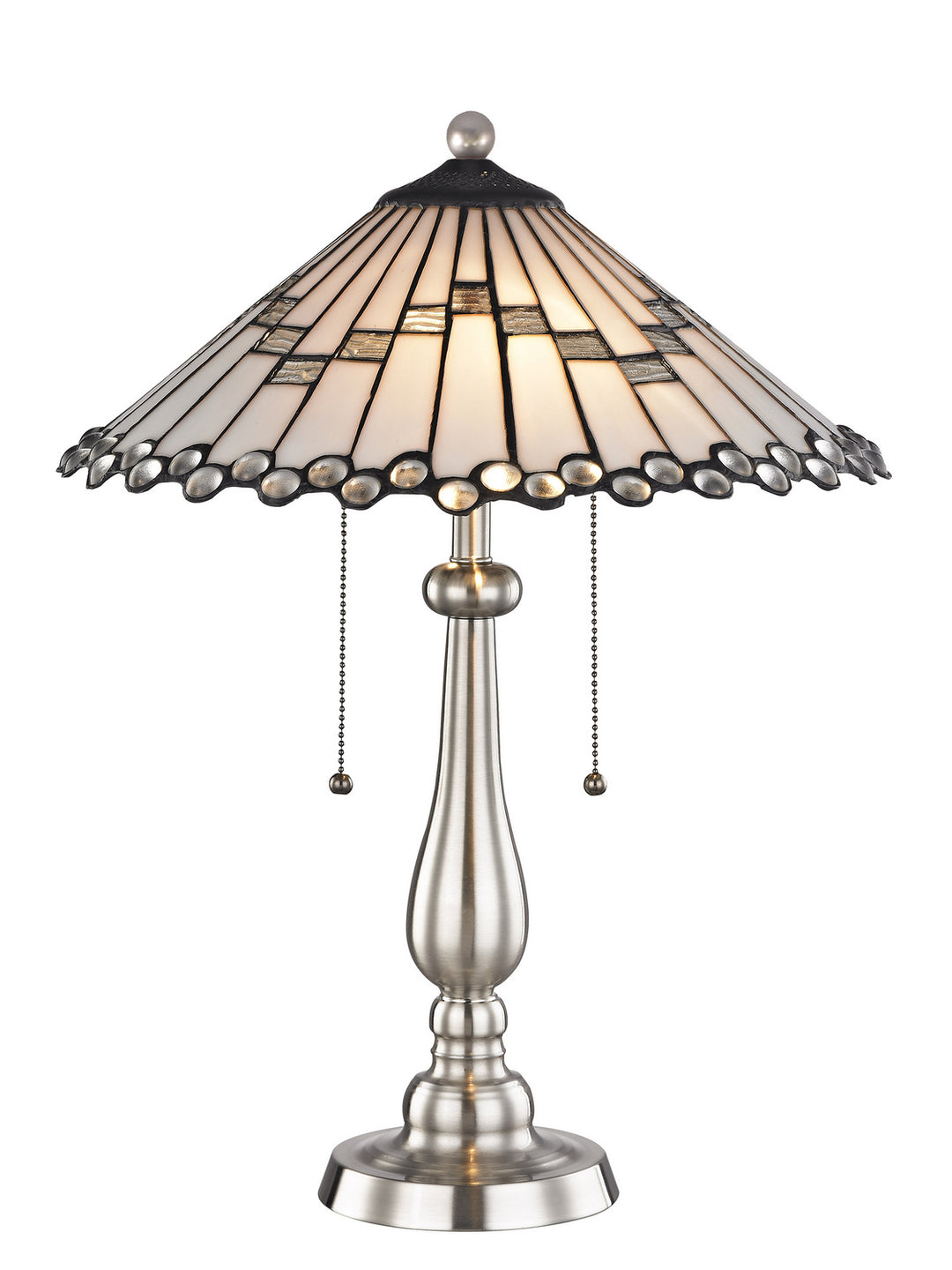 Dale Tiffany STT17022  Lamp Brushed Nickel