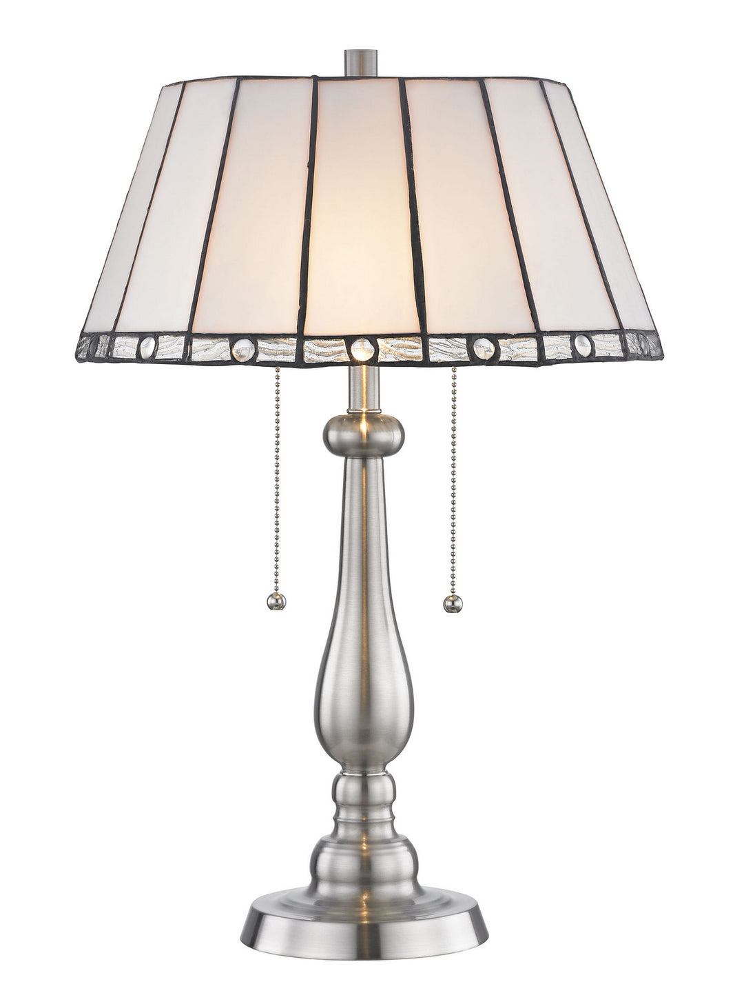 Dale Tiffany STT17025  Lamp Brushed Nickel