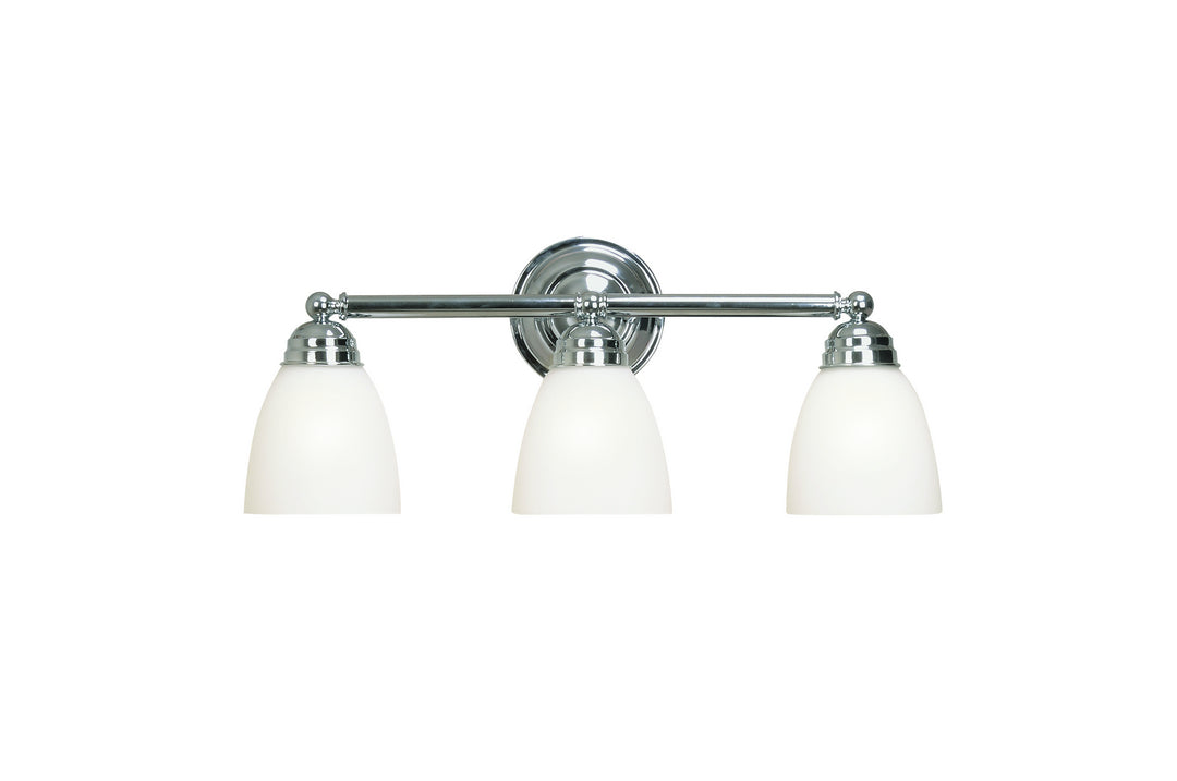 Trans Globe Imports 3357 PC Bath Vanity Light 22 in. wide - Polished Chrome