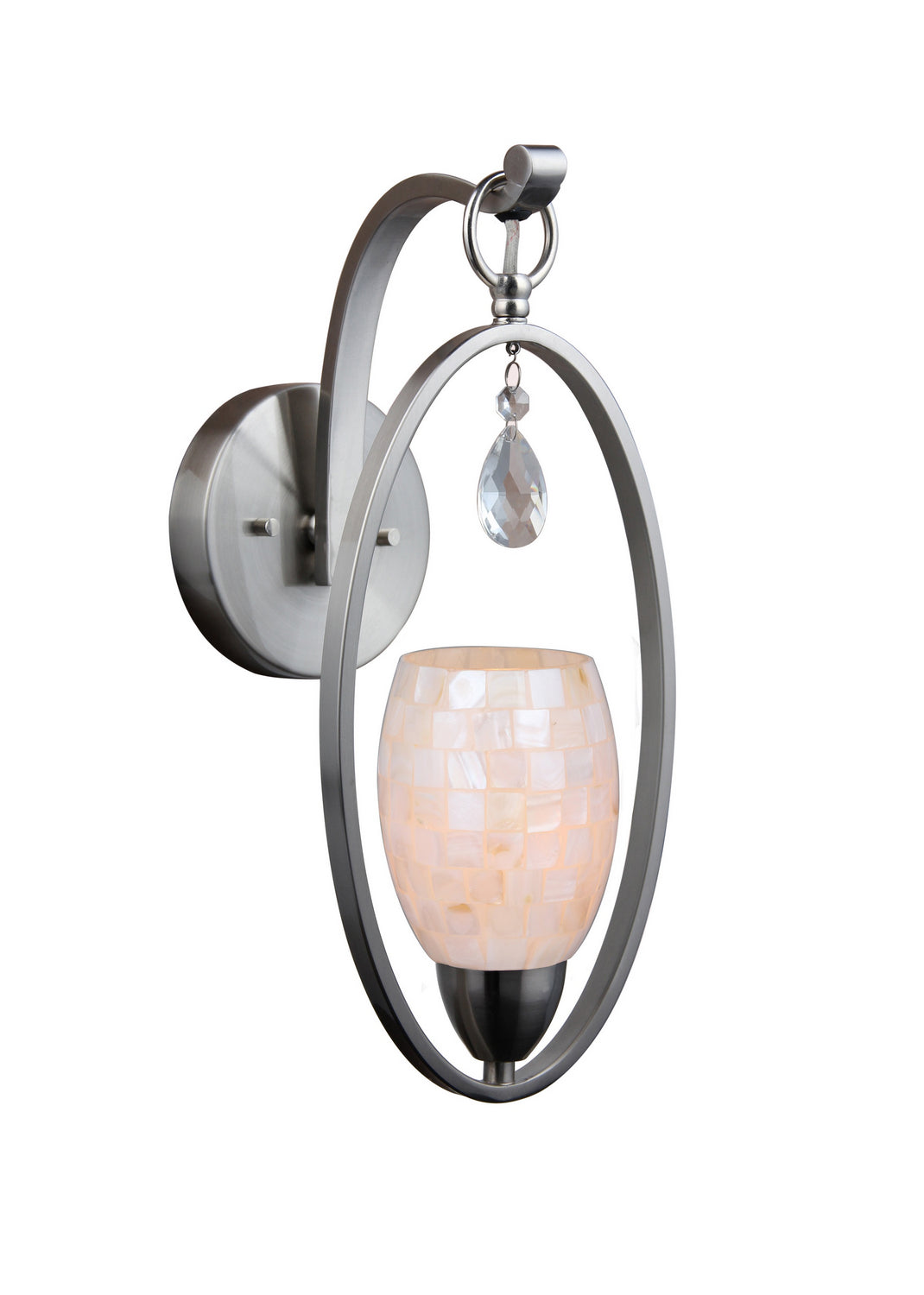 Woodbridge Olivia 15741STN-C20407 Wall Light - Satin Nickel