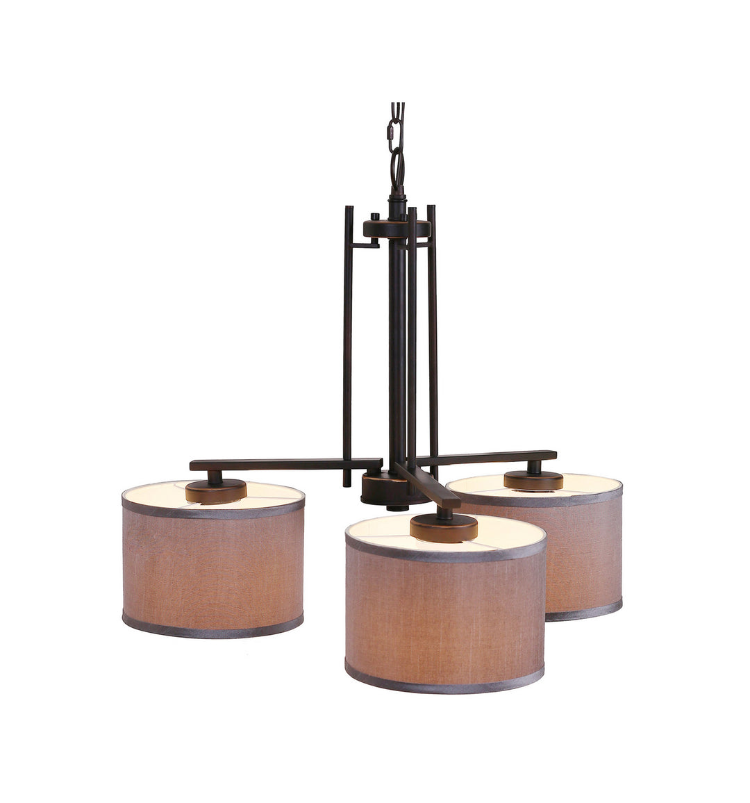 Woodbridge Hudson 15813MEB-S10802 Chandelier Light - Bronze