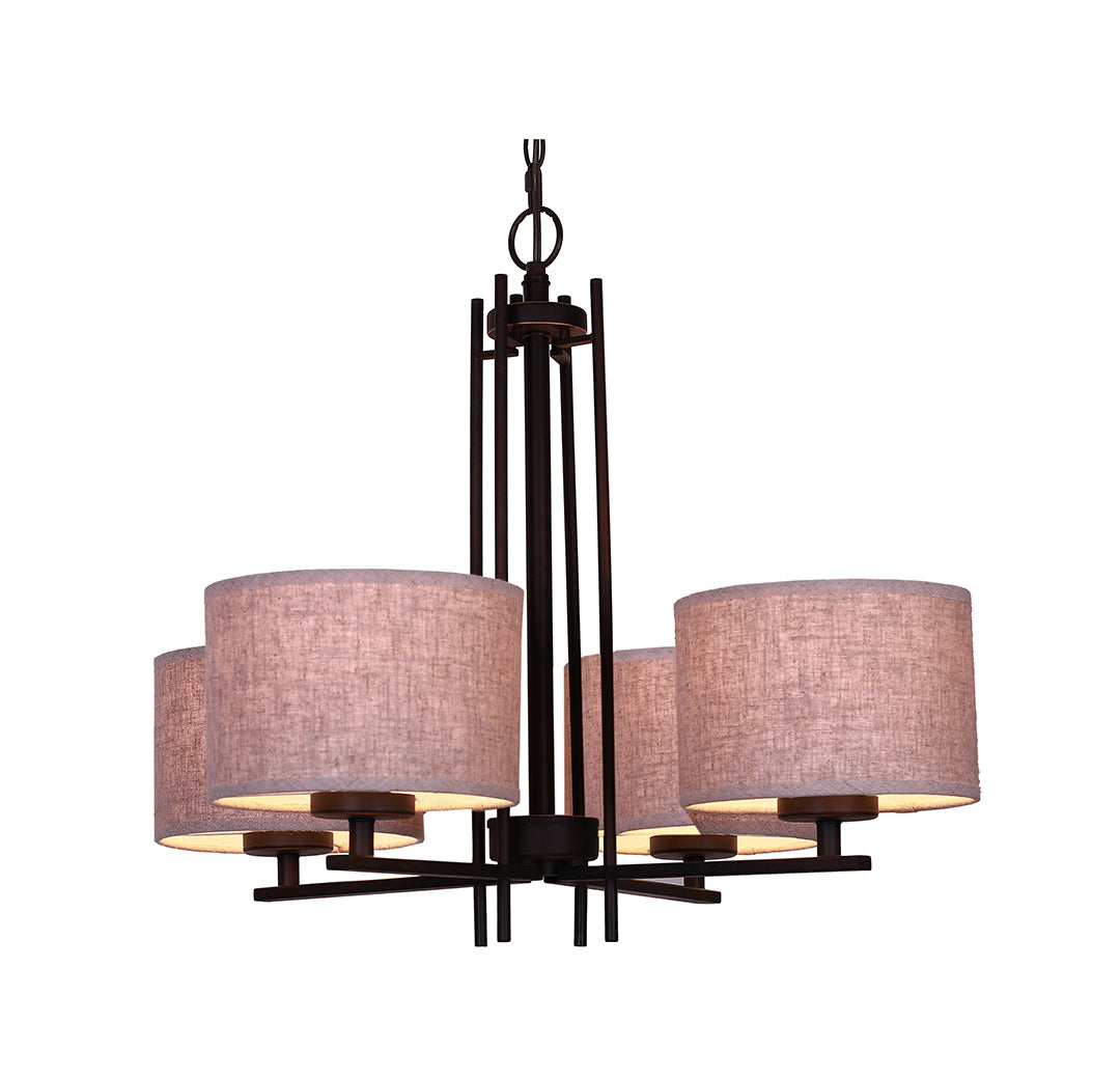 Woodbridge Hudson 15814MEB-S10801 Chandelier Light - Bronze