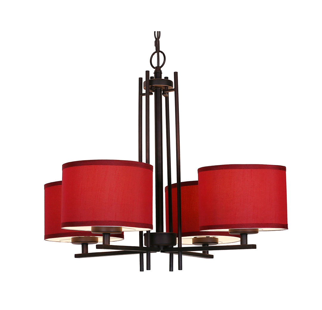 Woodbridge Hudson 15814MEB-S10803 Chandelier Light - Bronze