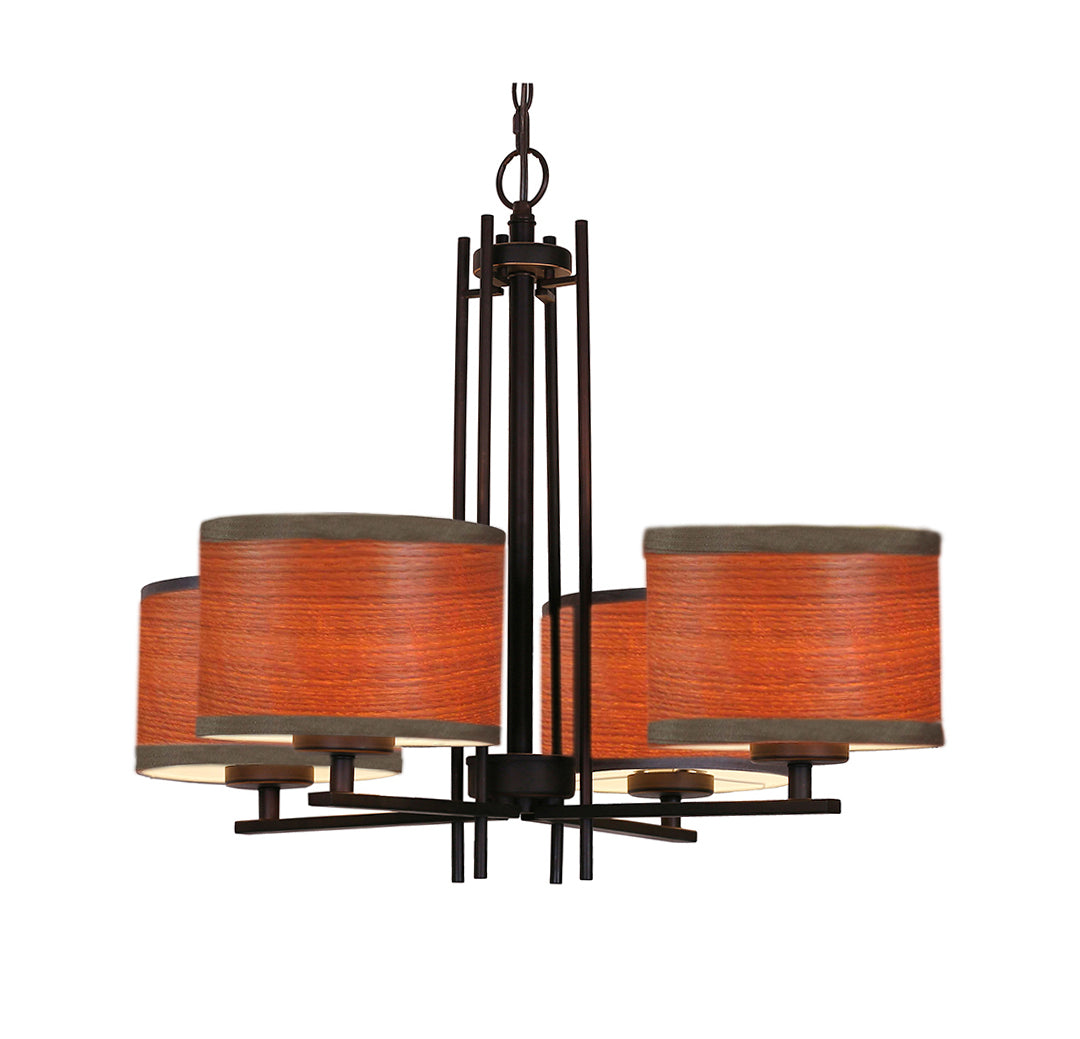 Woodbridge Hudson 15814MEB-SV1080B Chandelier Light - Bronze