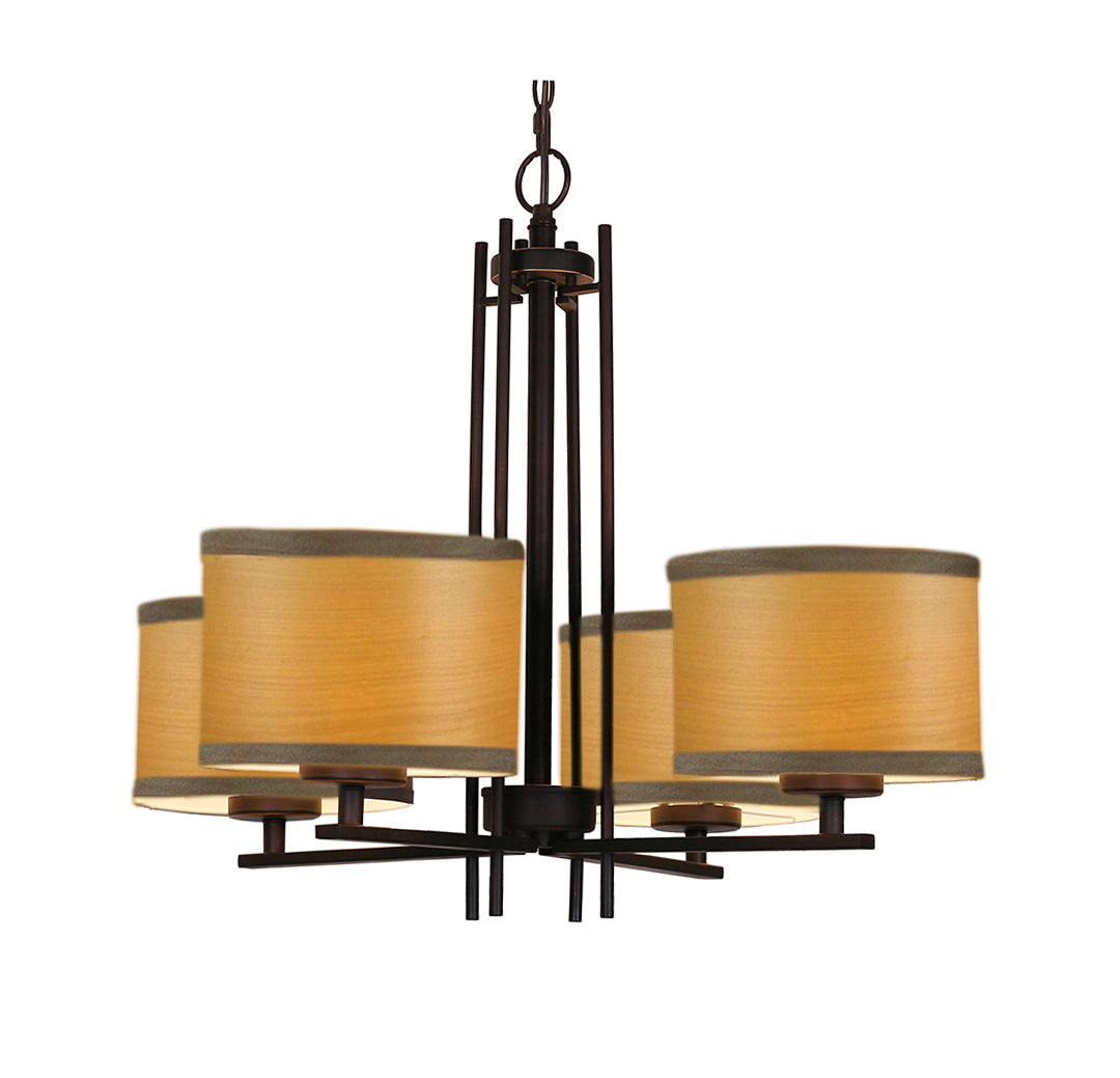 Woodbridge Hudson 15814MEB-SV1080N Chandelier Light - Bronze