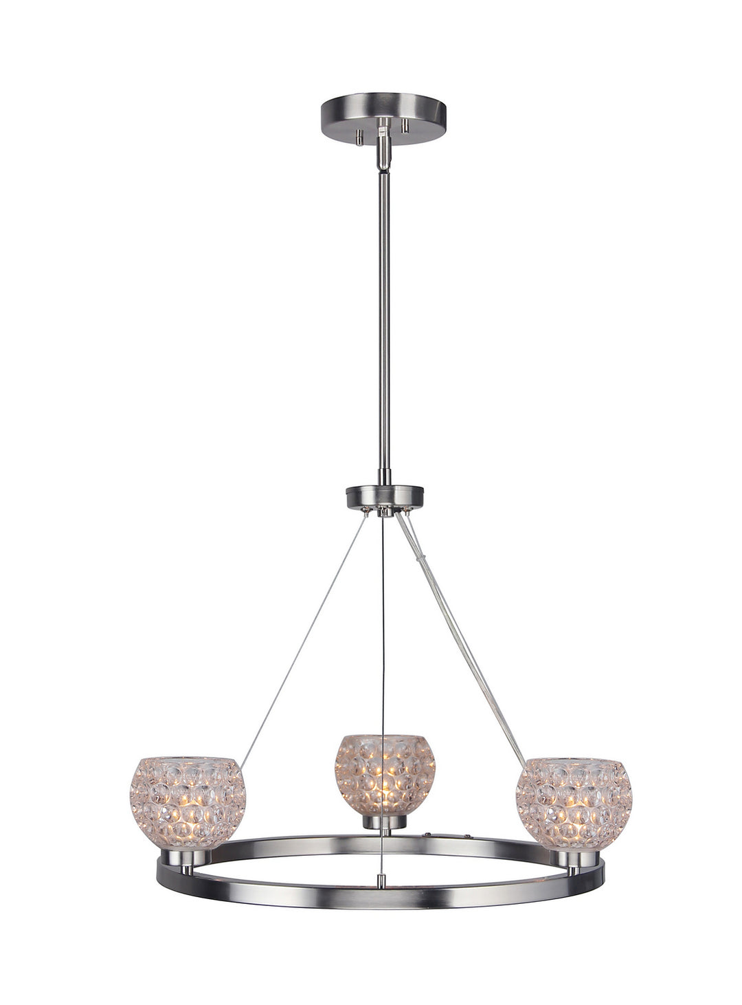 Woodbridge Charlotte 16313STN-C00510 Chandelier Light - Satin Nickel