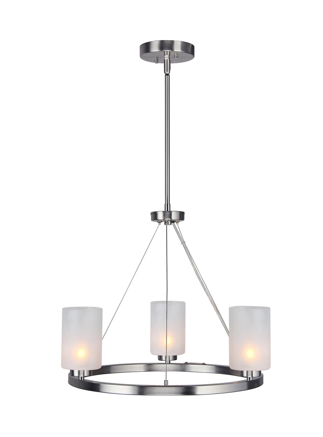 Woodbridge Charlotte 16313STN-C10455 Chandelier Light - Satin Nickel